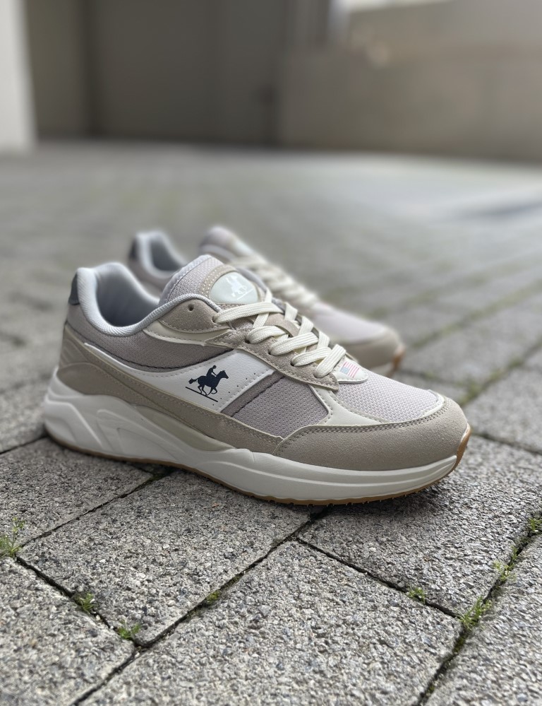 US GRAND POLO Us Grand Polo ανδρικά casual sneakers μπεζ GPM515100